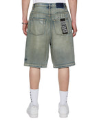 Mens Maxx Short Mechanik Relaxed Walkshorts - Denim
