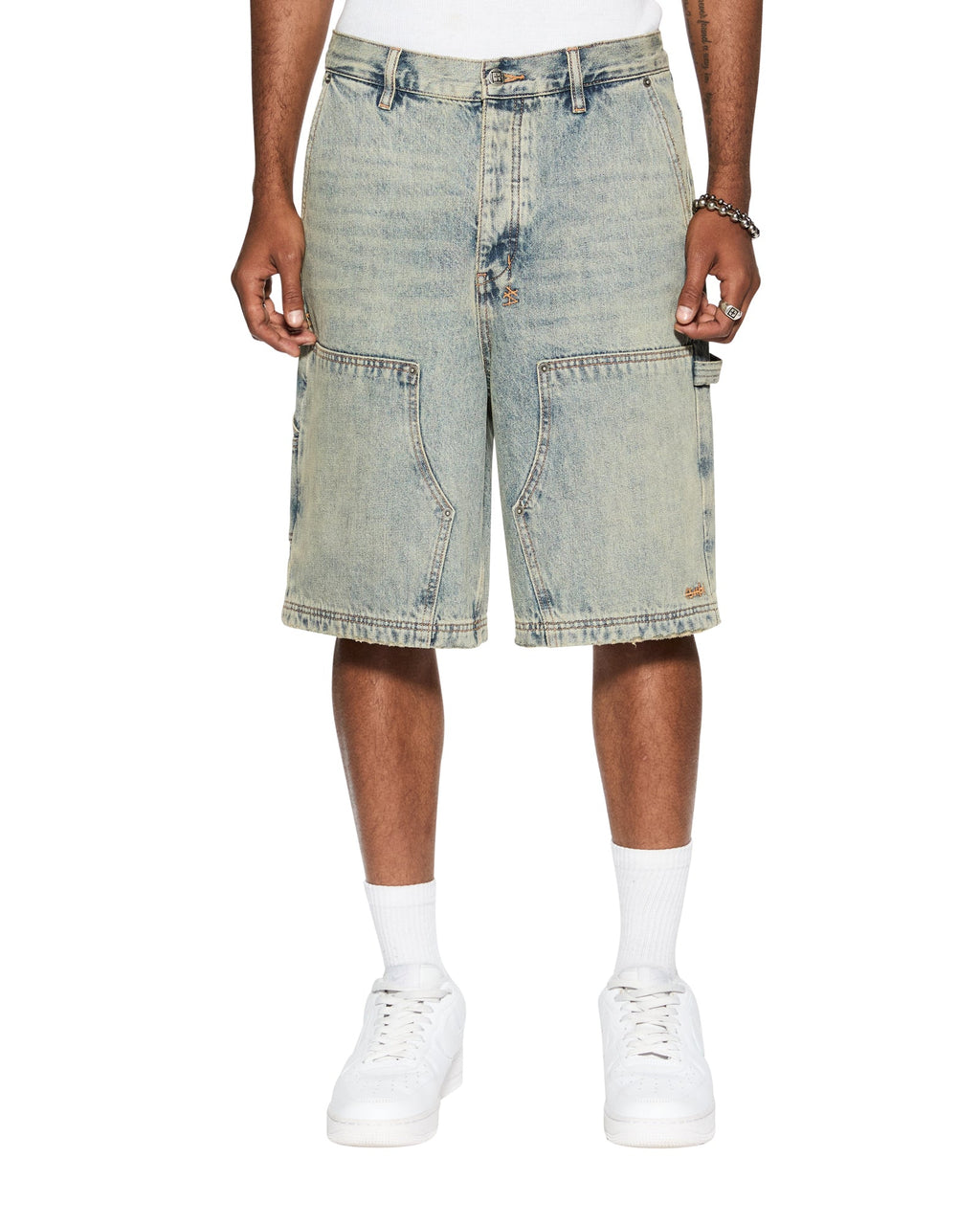 Mens Maxx Operator Short Stagelight Relaxed Walkshorts - Denim