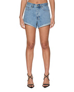 Womens Rollin Out Authentik Relaxed Walkshorts - Denim