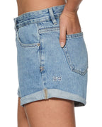 Womens Rollin Out Authentik Relaxed Walkshorts - Denim