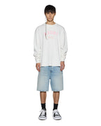 Mens Anti K Short Krystal Relaxed Walkshorts - Denim