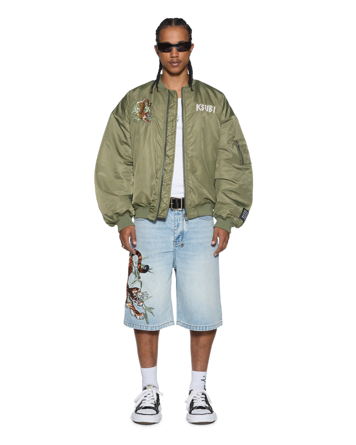 Mens Maxx Short Duke 4eva Relaxed Walkshorts - Denim