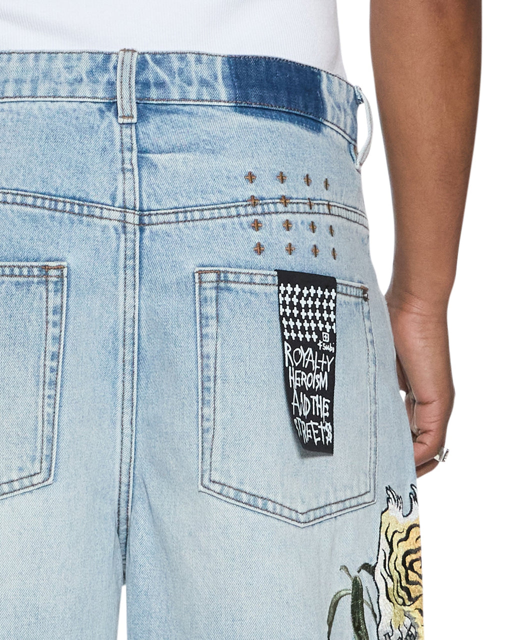 Mens Maxx Short Duke 4eva Relaxed Walkshorts - Denim