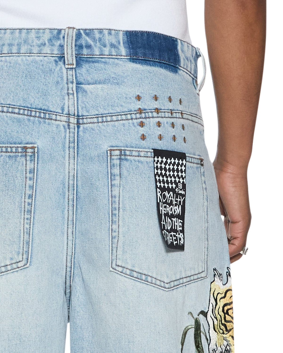 Mens Maxx Short Duke 4eva Relaxed Walkshorts - Denim