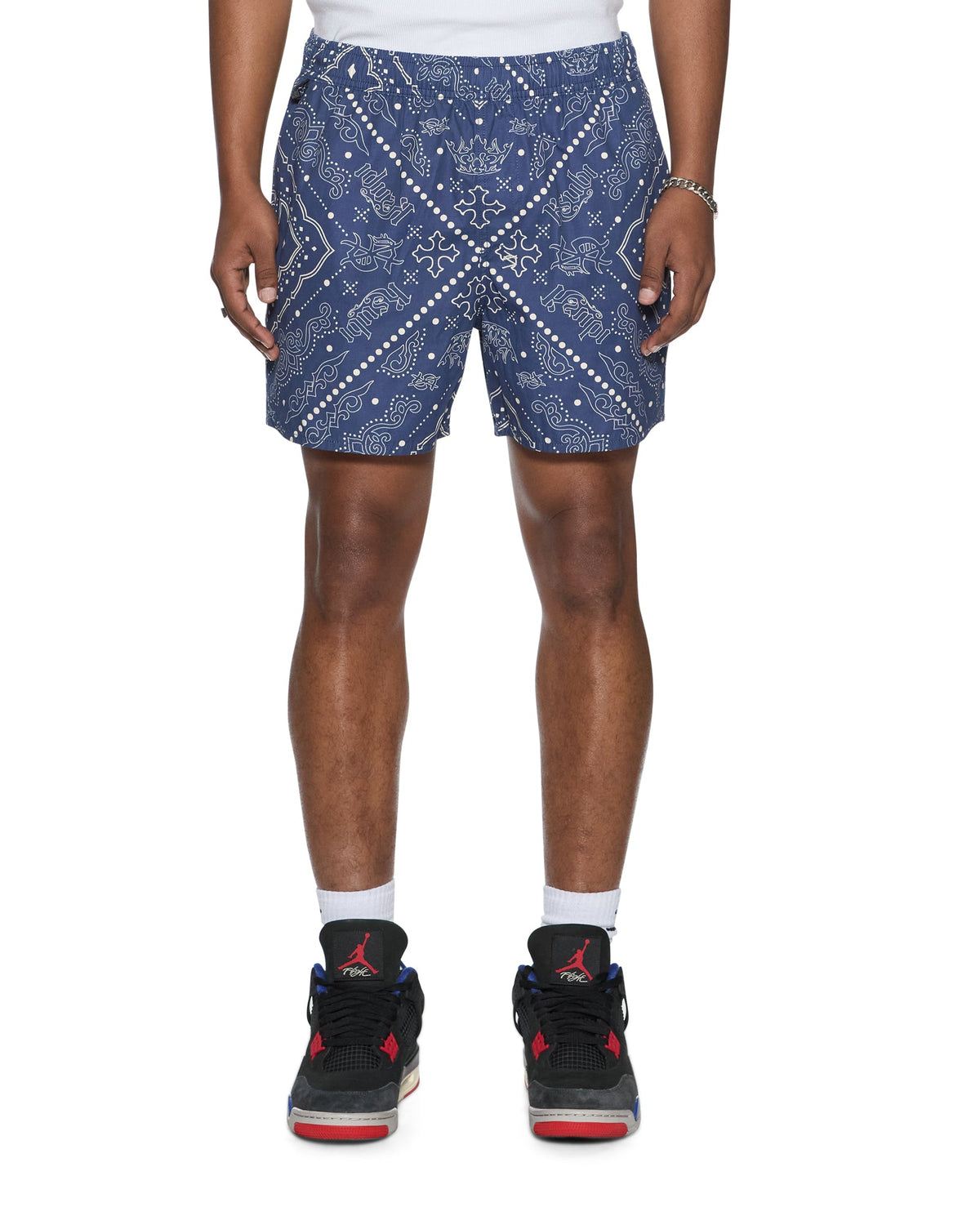 Mens Paise Boardshort Deep Regular Walkshorts - Navy