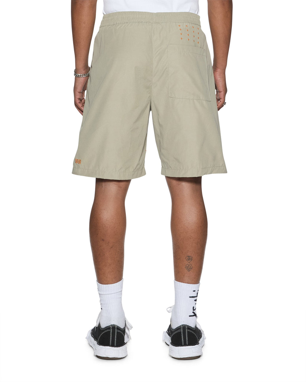 Mens Stay Up Life Short Synth Green Regular Walkshorts - Green
