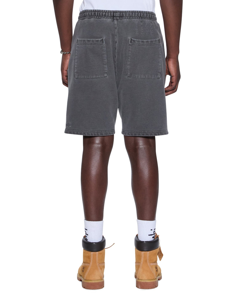 Mens Krest Trak Short Charcoal Regular Walkshorts - Black