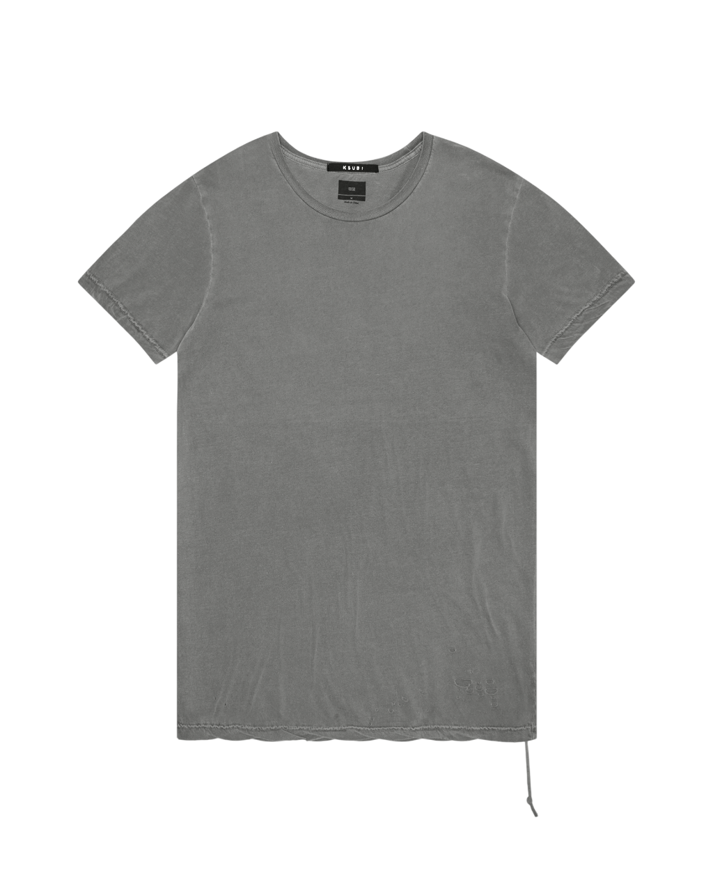 Mens Sioux Ss Tee Vintage Grey Fitted Tees - Grey