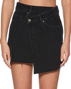 Womens Rap Skirt Stealth A Line Skirts - Black
