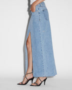 Womens Relax Maxi Skirt Authentik Skirts - Denim