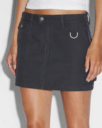 Womens Squad Mini Skirt Charcoal Skirts - Grey