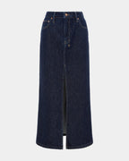 Womens Swerve Skirt Legacy Flare Skirts - Denim