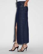 Womens Swerve Skirt Legacy Flare Skirts - Denim