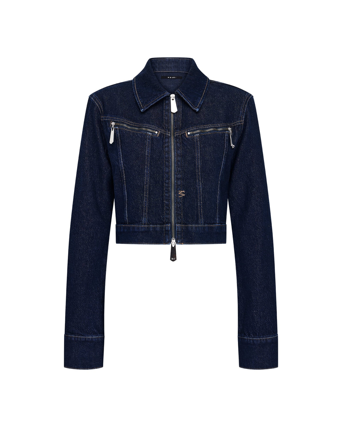 Womens Slim Trucker Jacket Original Rinse Slim Jackets - Denim