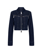 Womens Slim Trucker Jacket Original Rinse Slim Jackets - Denim
