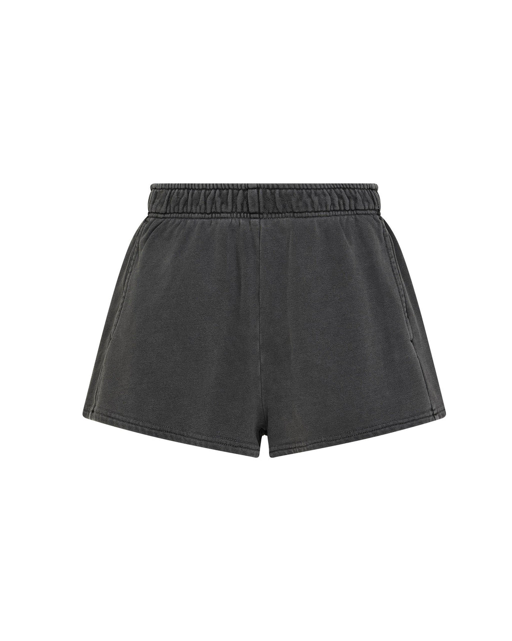 Womens Sott Booty Trakshort Charcoal Relaxed Walkshorts - Grey