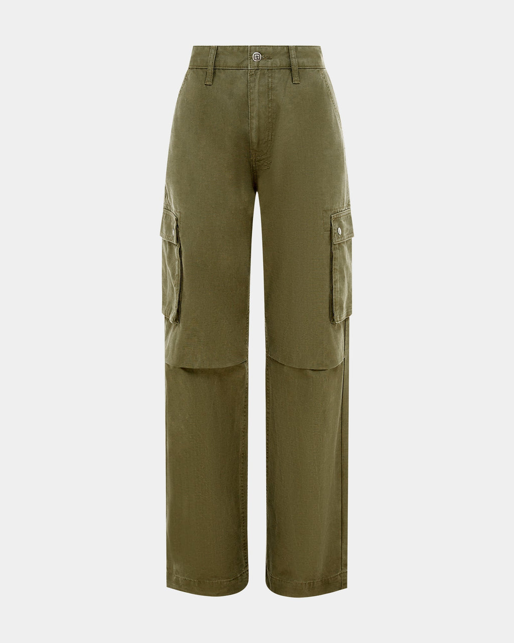Womens Squad Cargo Khaki Pants - Khaki