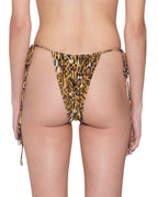 Womens Higher Things Bikini Bottom Wild Bikini - Brown