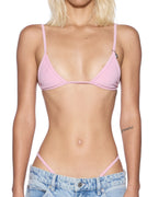 Womens Itsy Bitsy Bikini Top Bubblegum Bikini - Pink