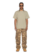 Mens 4x4 Biggie Ss Tee Synth Green Oversized Tees - Green