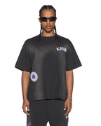 Mens Genesis Ekcess Ss Tee Charcoal Fade Oversized Tees - Grey