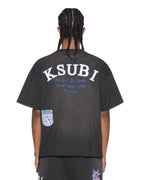 Mens Genesis Ekcess Ss Tee Charcoal Fade Oversized Tees - Grey