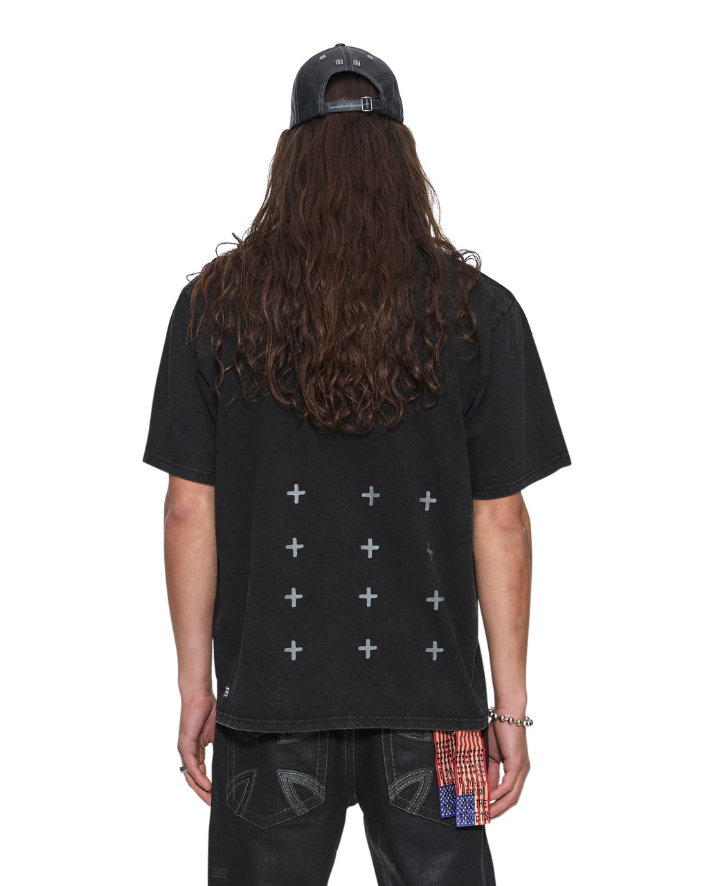 Mens Ksubi X Alice Hollywood Graphic Tee Black Regular Tees - Black