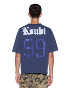 Mens Utopia Halen Ss Tee Navy Boxy Tees - Navy