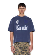 Mens Utopia Halen Ss Tee Navy Boxy Tees - Navy