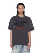 Mens Graff Ekcess Ss Tee Old Black Oversized Tees - Khaki