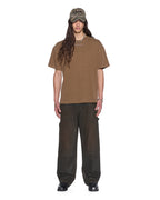 Mens Sott Ekcess Ss Tee Espresso Oversized Tees - Brown
