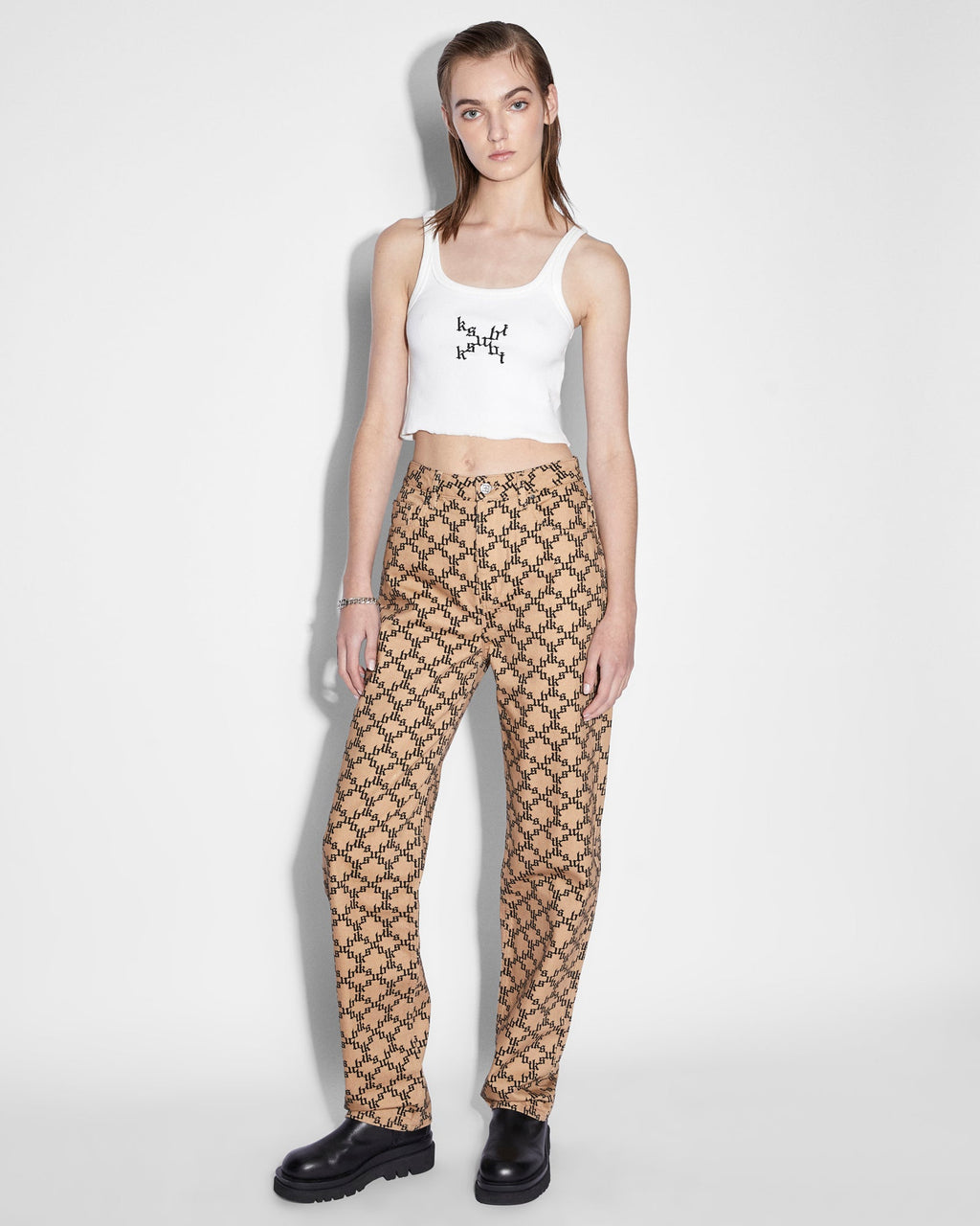 Womens Playback Iconic Straight Denim Jeans - Multi Colour