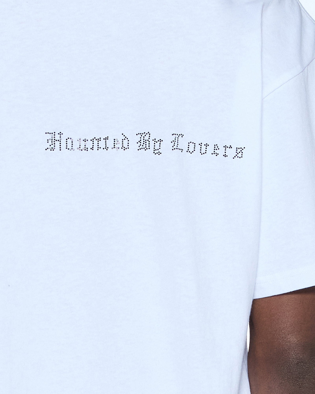 Mens Hbl Ekcess Ss Tee Peached White Oversized Tees - White