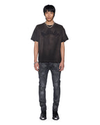 Mens Van Winkle Blakk Metal Idols Skinny Denim Jeans - Grey