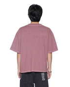 Mens Intruder Halen Ss Tee Plum Baggy Tees - Purple