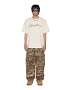 Mens Trooper Cargo Pant Woodland Straight Pants - Green