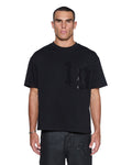 STARDOM EKCESS SS TEE JET BLACK CRYSTAL