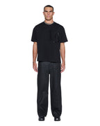 Mens Stardom Ekcess Ss Tee Jet Black Crystal Oversized Tees - Black