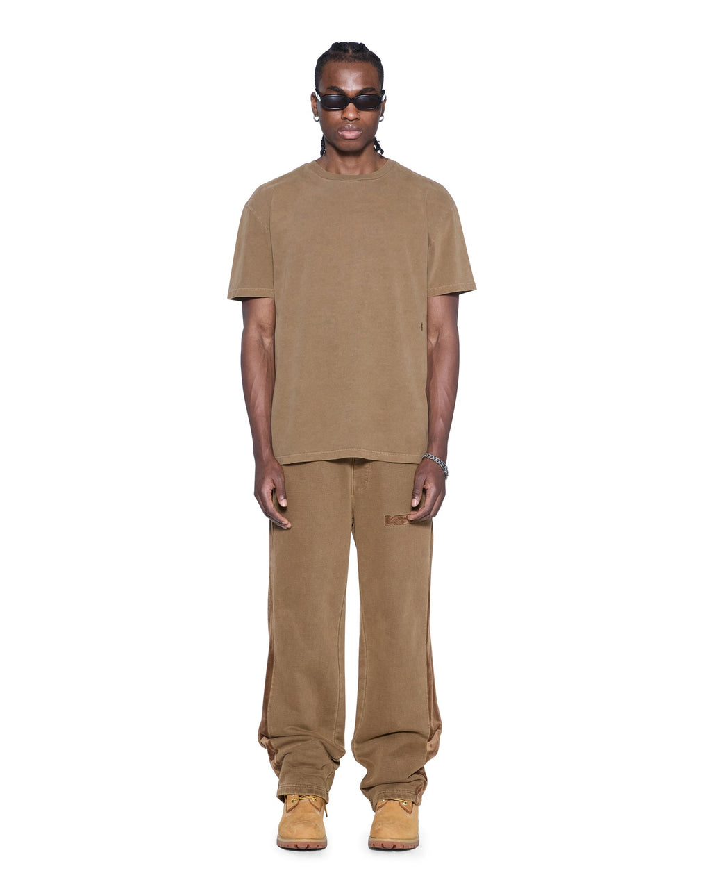 Mens 4x4 Luxe Synthesis Trak Pant Espresso Regular Pants - Brown