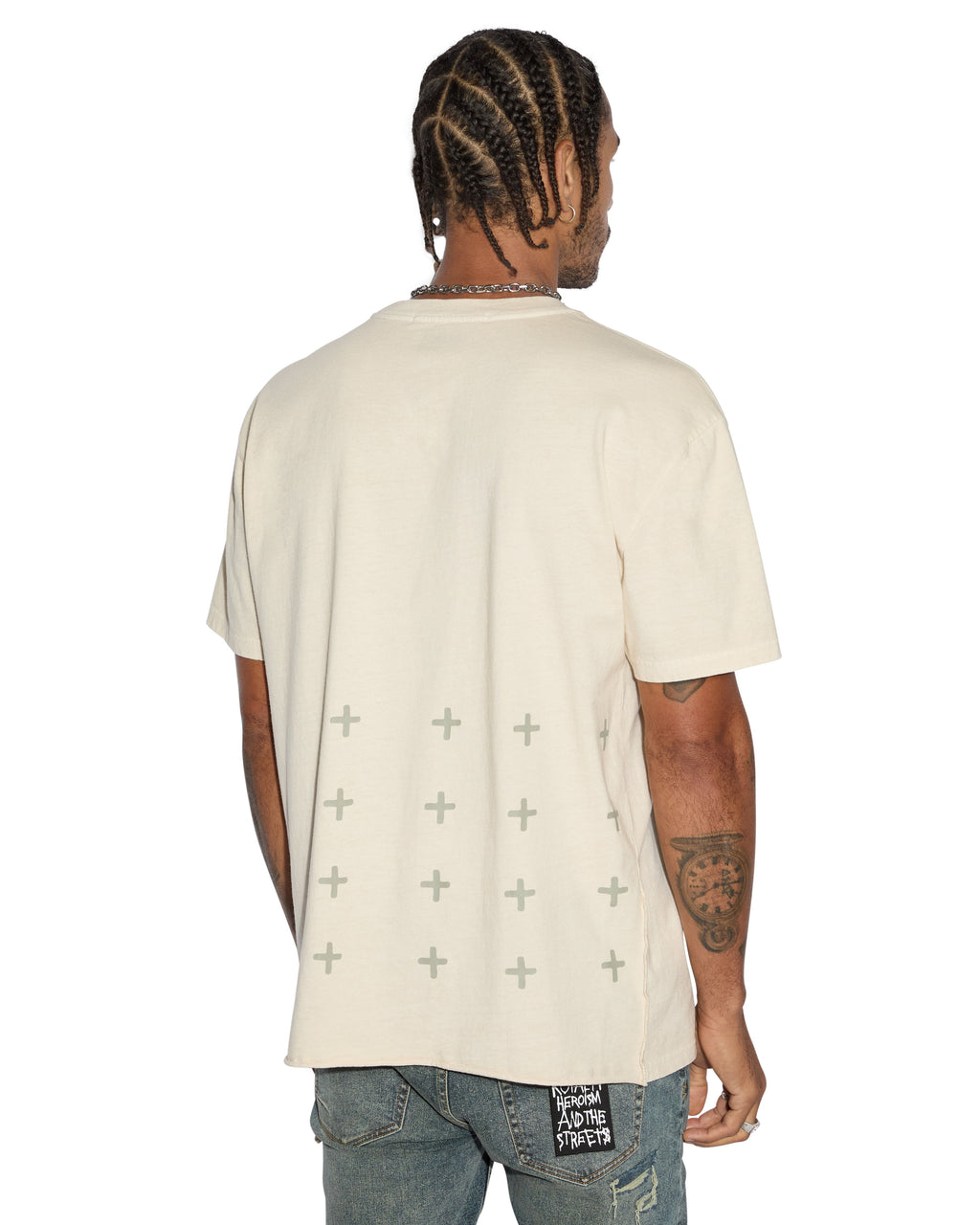 Mens All Day Biggie Ss Tee Desert Oversized Tees - Tan