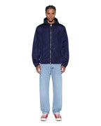 Mens Tek Nylon Jacket Navy Regular Jackets - Navy