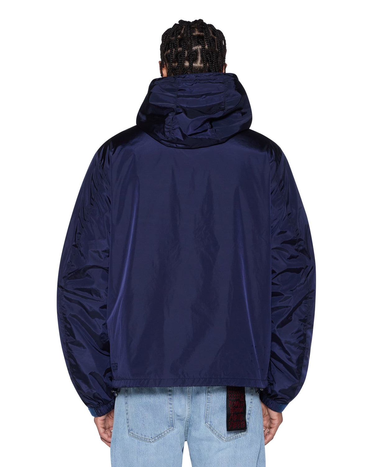 Mens Tek Nylon Jacket Navy Regular Jackets - Navy