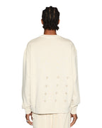 Mens 4 X 4 Biggie Crew Desert Oversized Fleece - Tan
