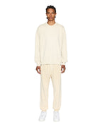 Mens 4 X 4 Biggie Crew Desert Oversized Fleece - Tan