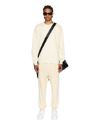 Mens 4 X 4 Biggie Crew Desert Oversized Fleece - Tan