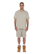 Mens Allday Biggie Ss Tee Terra Oversized Tees - Tan