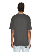 Mens Biggie Ss Tee Back To Black Oversized Tees - Black