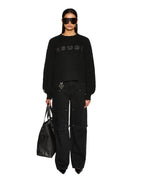 Womens Bookie Knit Black Knitwear - Black
