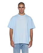 Mens Intruder Ekcess Ss Tee Ice Mist Oversized Tees - Blue
