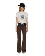 Womens Royalty Everyday Ss Tee Vintage White Regular Tees - White